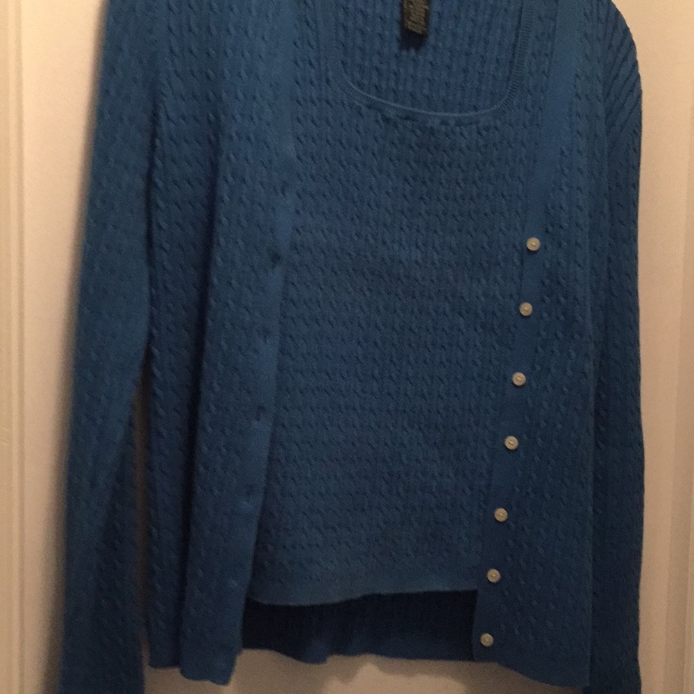 2 pc cardigan set